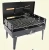 Import Hot selling Picnic barbecue charcoal portable stainless bbq grill with Roast shovel from China