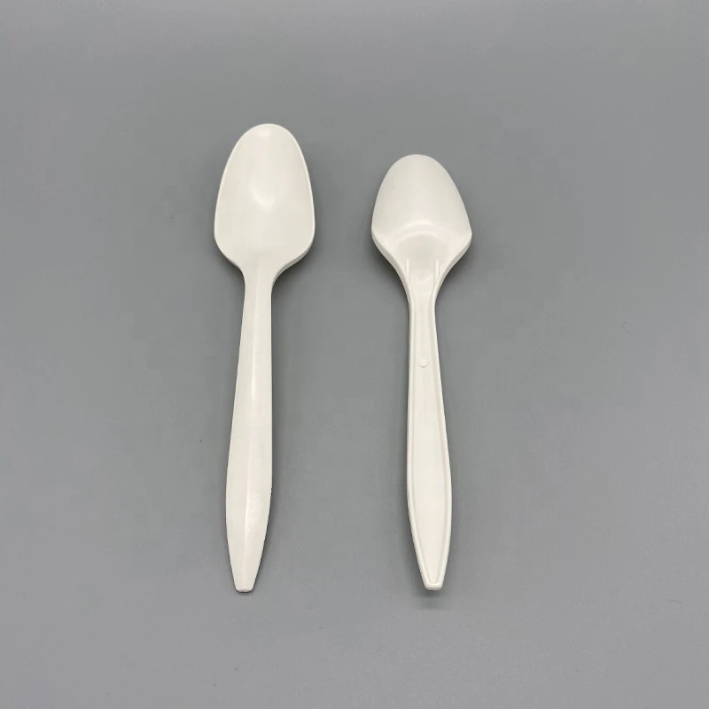 Hotsale Biobased Disposable Plastic Cutlery Forks Spoons Knives