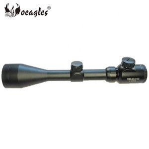 Hunting Accessories For 3-9x50E Air Gun Rifle Scope Telescopic Sight With Illumination Green and Red