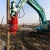 Import Hydraulic Vibratory Hammer/Side Clamp Vibrator/Excavator Mounted Pile Driver from China