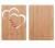 Import i love you wood bamboo wholesale greeting cards custom wedding invitations greeting cards from China