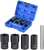 Import Impact Bolt Nut Removal Extractor Socket Tool Set with Center Punch Bar Twist Socket Set Lug Nut Remover Extractor Tool from China