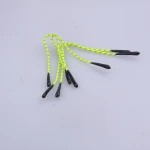 In Stock Adjustable hood drawcords Elasticity Bungee Cord Reflective materia shoelaces With Various Sizes elastic cord 200Colors