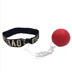 Indoor Gym Fitness Product Equipment Boxing Head Ball Elastic Headband Speed Punching Training Head Band Boxing Reflex Ball