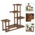 Import Indoor Outdoor Landing Bamboo Plant Pot Rack Stand Shelves for Home from China