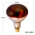 Import Indoor R125 100W 120V Incandescent red heat lamp light bulb from China