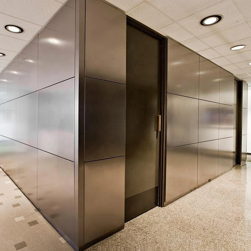 Interior Protect Mirror Aluminum Facade Wall Cladding Panels