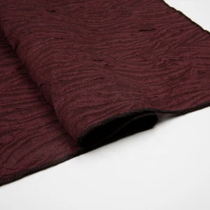 JDA2072-9-L wholesale plain linen brocade jacquard fabric