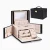 Import Jewelry box large capacity household jewelry hand jewelry multilayer lock storage box Bracelet Earring Necklace from China