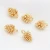 Import Jewelry Supplies 14K Gold Plated Pine Cone Pendant Charm for Bracelet Making from China