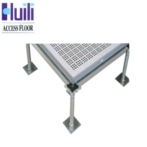 Jiangsu factory aluminum perforated raised access floor system