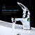 Import JOMOO Bathroom Sink Faucet, Single Handle Single Hole Vessel Lavatory Faucet Brass Faucet Basin Mixer Hot And Cold Water Tap from China