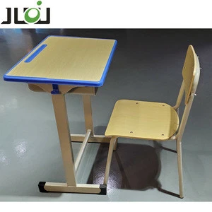 JUOU Furniture school furniture single seater school desk and chair school desk and bench