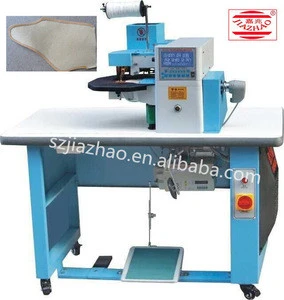 JZ-9892 High Speed Automatic Folding Gluing Machine / Cementing Machine for Leather Shoe-Making
