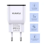 KAKU universal portable USB wall adapter 2.4a US fast charging power bank mobile phone charger
