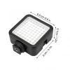 Kaliou New Mini W49s LED Video Light Camera Lamp Light Photo Lighting For Canon/Nikon/Sony Camera Camcorder Smartphone