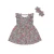 Import kid baby girl clothing set floral dress designer baby and childrens clothing from China
