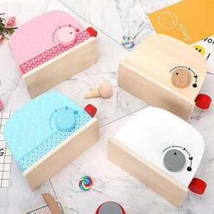 Kids Wooden Pretend Play Sets Simulation Toasters Bread Maker Coffee Machine Kit Game Wood Mixer Kitchen Role Toy Kids Gifts
