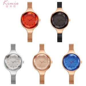 KIMIO 6245 women quartz watches luxury unique dress watch ladies bracelet design wristwatches 2017 fashion hot gift female clock