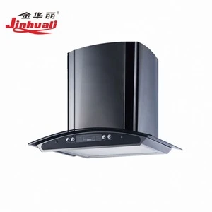 Kitchen appliance range hood with microwave shelf stove vent cover exhaust