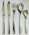 Import korean stainless steel flatware set knife spoon fork from China