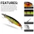 Import KY Floating Minnow 110mm 13.4g Fishing Lures Bait Fishing Lures Minnow Artificial Fishing Lures from Japan