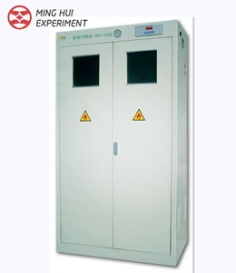 Laboratory Furnitures All Steel gas cylinder storage cabinet for Chemical