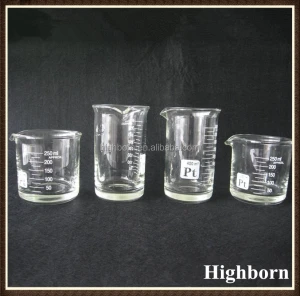 Laboratory Glassware Measuring High Borosilicate Glass Beaker