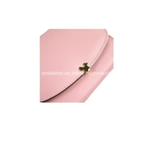 Ladies Short Pink Magnetic Close Leather Wallet