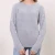 Import Ladies wholesale imitated mink cashmere knitwear fabric chunky sweater women winter from China