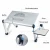 Import Laptop Folding Table Stand Aluminum Desk With Large Cooling Fan and mouse pad adjustable from China