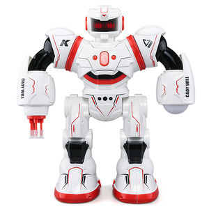 Large early education intelligent gesture sensing robot remote control educational electric light music dance children&#39;s toys