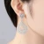 Import Latest Design Ethnic hollow carved Earrings Fine Jewelry 925 Sterling Silver AAA Cubic Zirconia Fashion Earrings E0199 from China