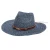 Import Latest design fashion wholesale fedora straw hat with leather belt decoration holiday style straw bucket hat from China