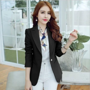 latest designs blazer women fashion women office uniform style blazer for ladies