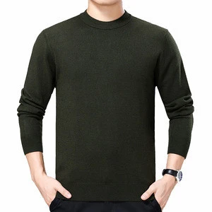 Latest winter thick blank casual sweater designs for men