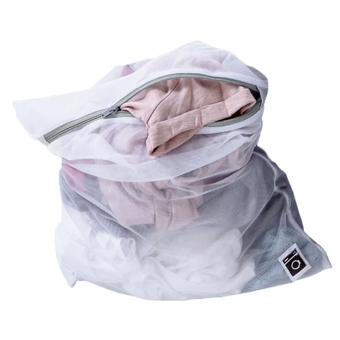 Laundry Wash Bags 100% Recycled Polyester White Washing Bag Eco-friendly Mesh Wash Bag For Laundry