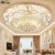 Import LED Crystal Ceiling Lights Modern Round Design Living Room Bedroom Hotel Lobby suspended ceiling lighting from China