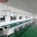 LED tubes assembly line