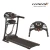 Import lijiujia Hot selling body strong office motorized  folding motorized sports equipment running machine treadmill from China