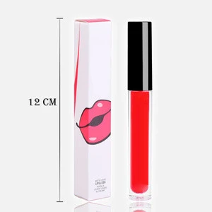 Lip Gloss Vendor 12-Color Non-Stick Cup Does Not Fade Matte Lip Gloss Private Label