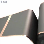 Lithium Battery Anode Substrate Materials Conductive Carbon Coated Copper Foil Strip for Battery Production Line