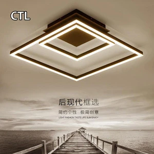 Living room led acrylic ceiling lighting lamps surface mounted modern led ceiling lights