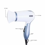 Living Room One Step Hair Dryer Household  DC Motor Professional Hair Dryer Brush  Safety Protection Hair Dryer Sale