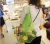Import Logo Printed Mesh Bag Organic Cotton String Shopping Tote Fruit  Net Woven Reusable shopping Bag from China