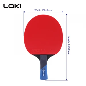 LOKI Factory direct sale indoor sports game exercise fitness Ping Pong table tennis racket professional
