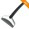 long handle stainless steel car ice scraper with squeegee for promotion