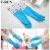 Import Long thicken sleeve warm gloves,household rubber latex laundry gloves dish washing latex gloves with flannelette inner from China