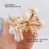 Lovely Rhinestone Flower Simulate Pearl Hair Clips Hairpins Bling  Hair Jewelry Barrettes For Kids/Women Gifts