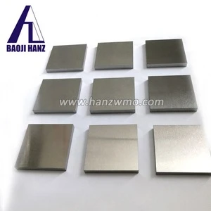 low density more than 99.95% rolling molybdenum piece